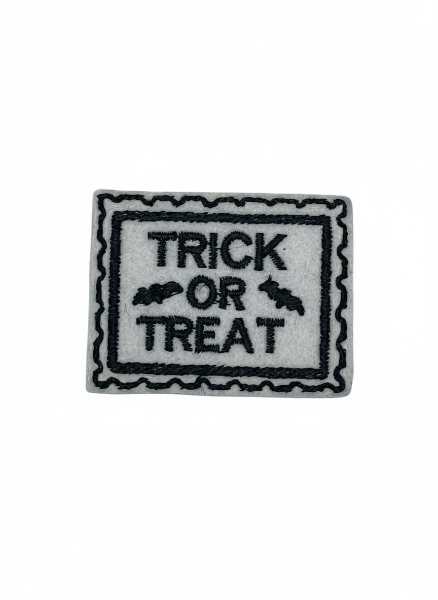 Embroidered Halloween Iron-on Patch
