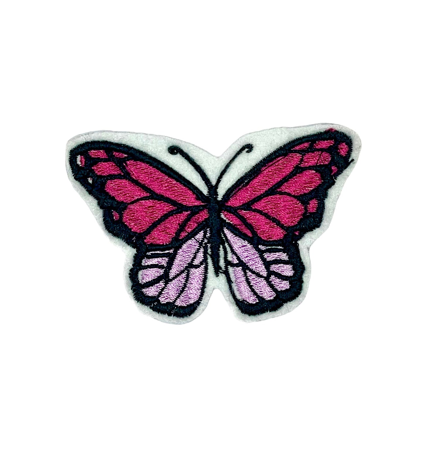 Embroidered Butterfly Iron-on Patch