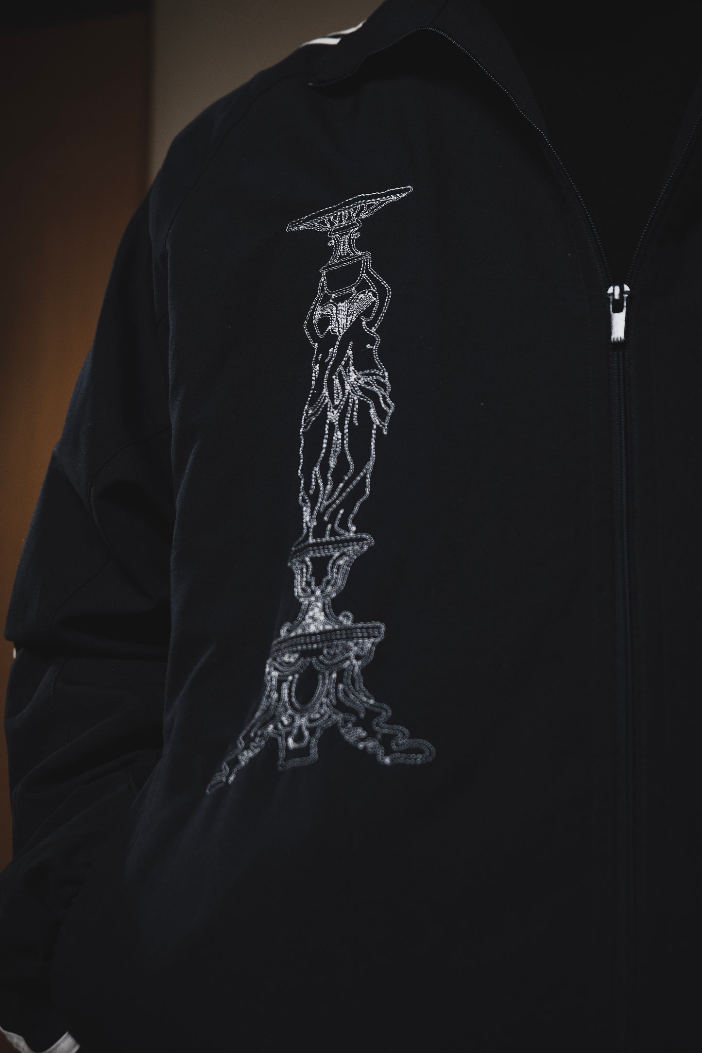 Adidas Reworked Tracksuit Top Jacket XL Navy