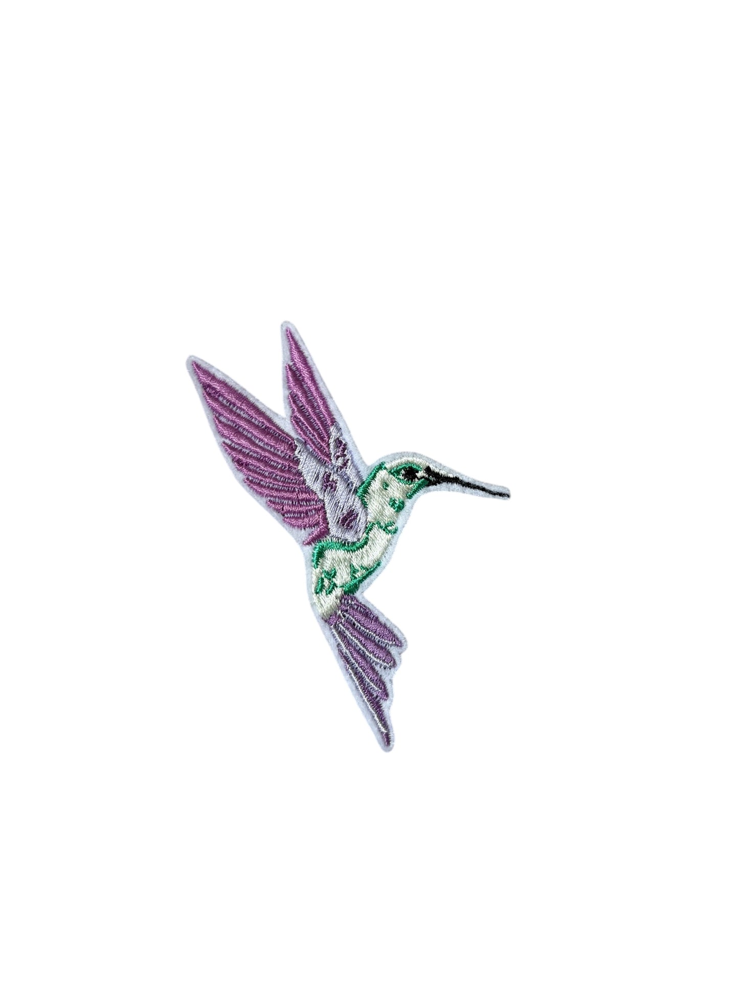 Humming Bird Iron-On Patch