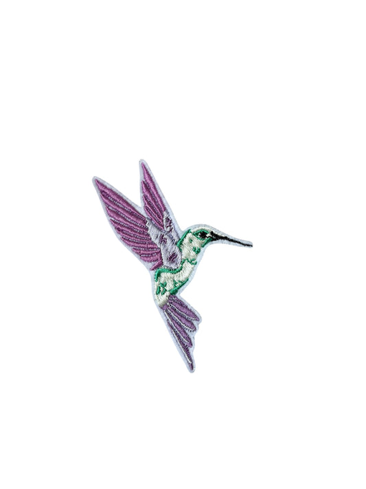 Humming Bird Iron-On Patch