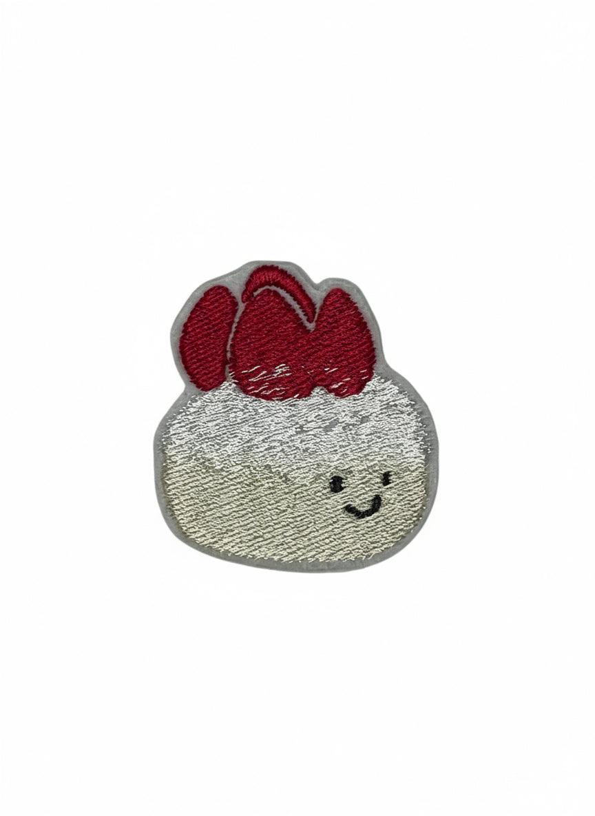 Cute Bun Embroidered Iron-on Patch